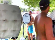 Band Camp 2011 – Bass Drums – Flam Exercise