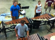 Band Camp 2011 – Pit rehearsing Witches’ Sabbath (2)