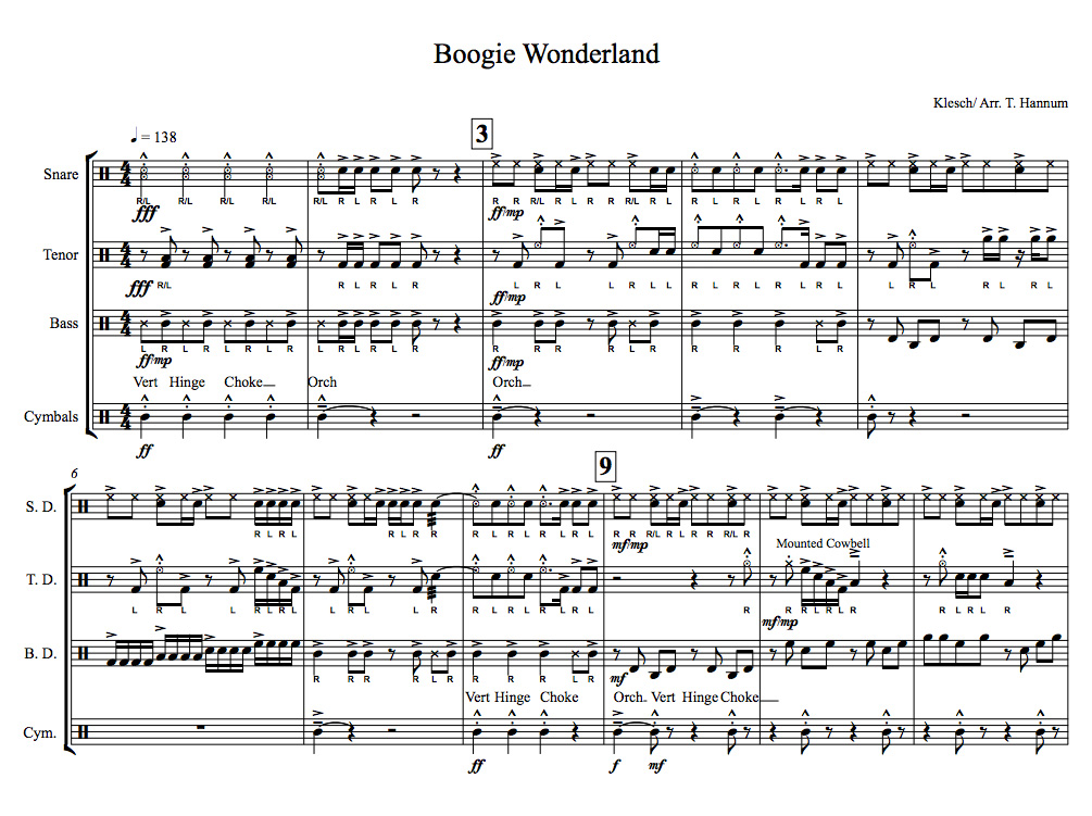 "Boogie Wonderland" battery score.